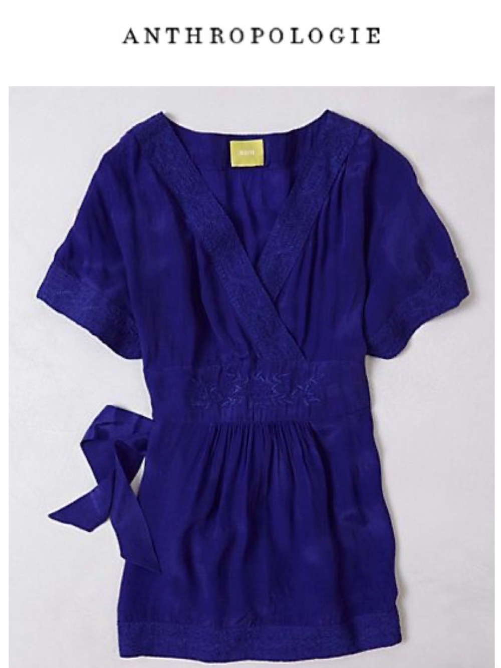 Anthropologie Adana kimono top